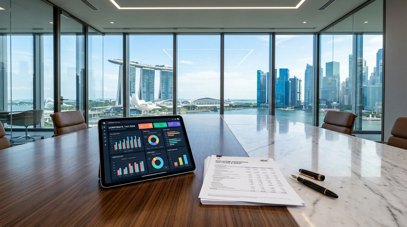 Zen Corp Singapore Corporate Tax Computations & IRAS Returns