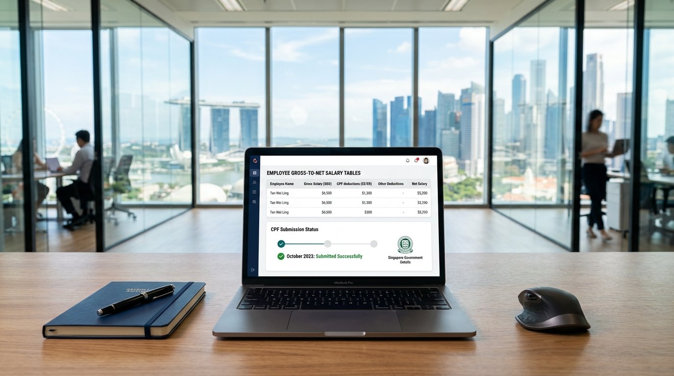 Singapore Corporate Payroll Processing and CPF Submissions